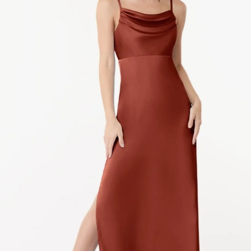 Azazie cedar Maxi Dress